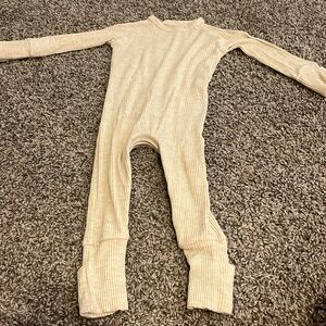 Little Sleepies Oatmeal Crescent Zippy